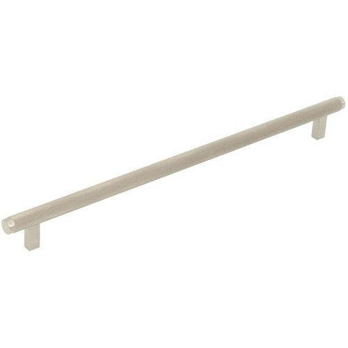 Bellevue Round Brass Knurled Bar Cabinet Handle