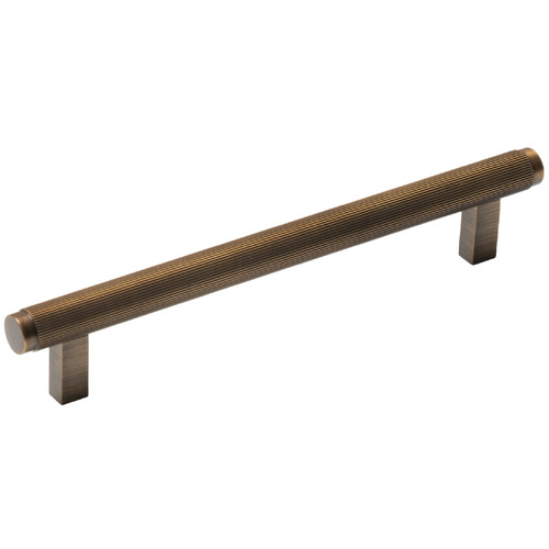 Bellevue Round Brass Lined Bar Cabinet Handle