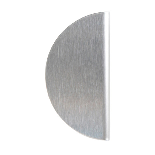 Sola Half Round Stainless Steel Lip Cabinet Handle