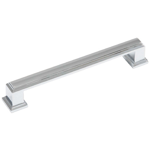Huntington 128mm Chrome Zinc Alloy D-Shaped Cabinet Handle