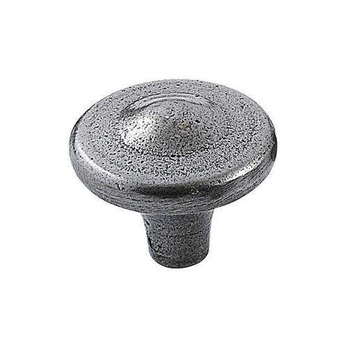 Crosby Pewter Round Cast Iron Knob