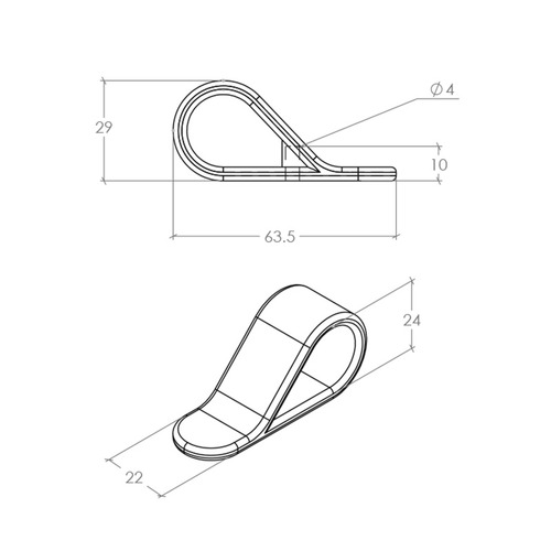 Belt Zinc Alloy Pull Loop