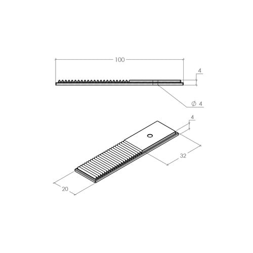 Barrington Zinc Alloy Backplate
