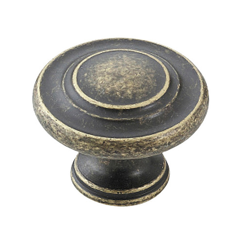 Florencia Round Zinc Alloy Concentric Knob