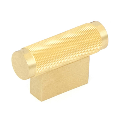 Brighton Round Brass T-Bar Knob
