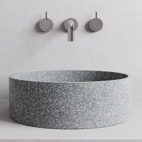 Bella 370mm Round Terrazzo Above Counter Basin
