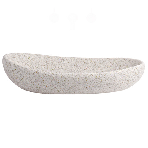 Milla 500mm Oval Terrazzo Above Counter Basin