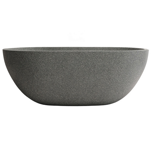 Honey 1500mm Oval Terrazzo Freestanding Bath with Overflow