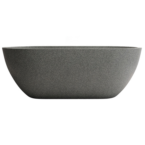 Indy 1700mm Oval Terrazzo Freestanding Bath with Overflow