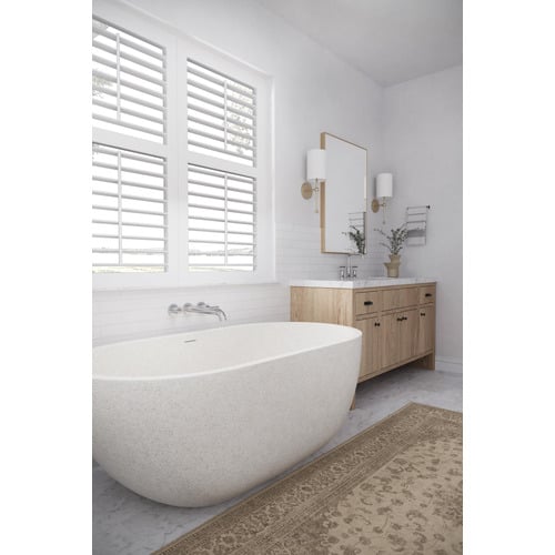 Honey-1500mm-Oval-Terrazzo-Freestanding-Bath-with-Overflow