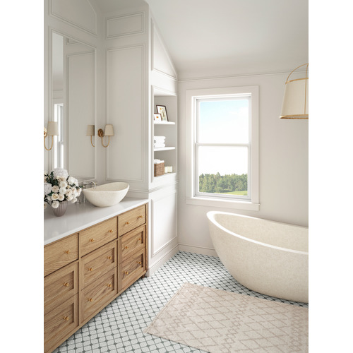 Ray-1700mm-Oval-Terrazzo-Freestanding-Bath-with-Overflow