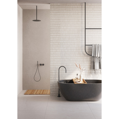 Indy-1700mm-Oval-Terrazzo-Freestanding-Bath-with-Overflow