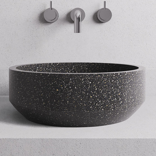 370mm Round Terrazzo Above Counter Basin
