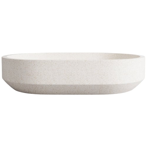 500mm Oval Terrazzo Above Counter Basin