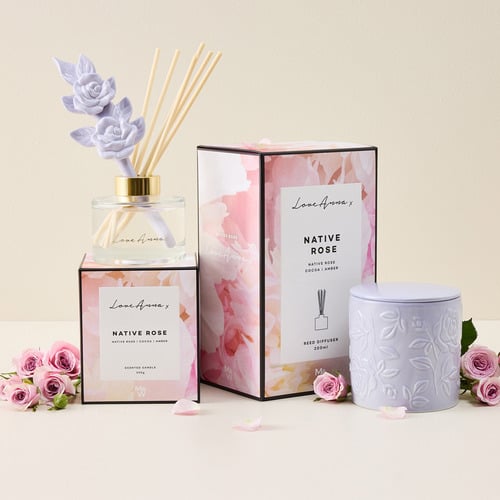 290g Native Rose Botanika Scented Candle