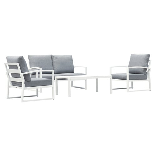 4 Seater Morris Aluminium Outdoor Lounge Set