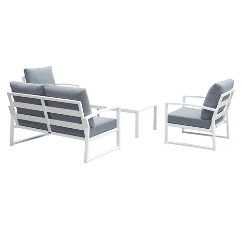 4 Seater Morris Aluminium Outdoor Lounge Set