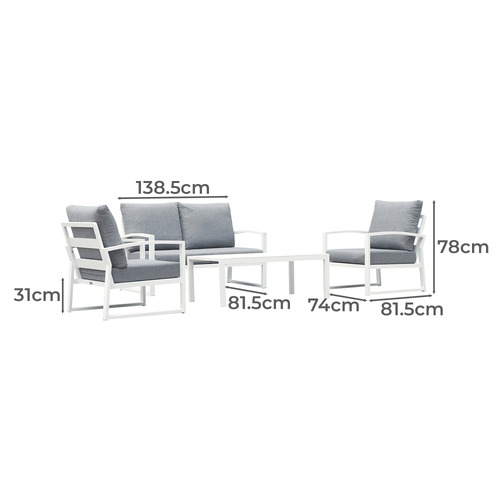 4 Seater Morris Outdoor Lounge Set