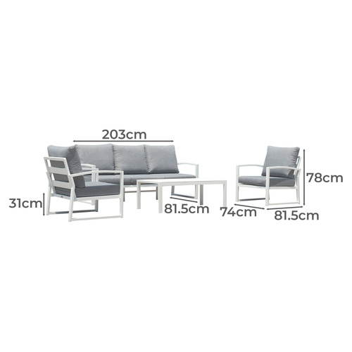 5 Seater Morris Outdoor Lounge Set