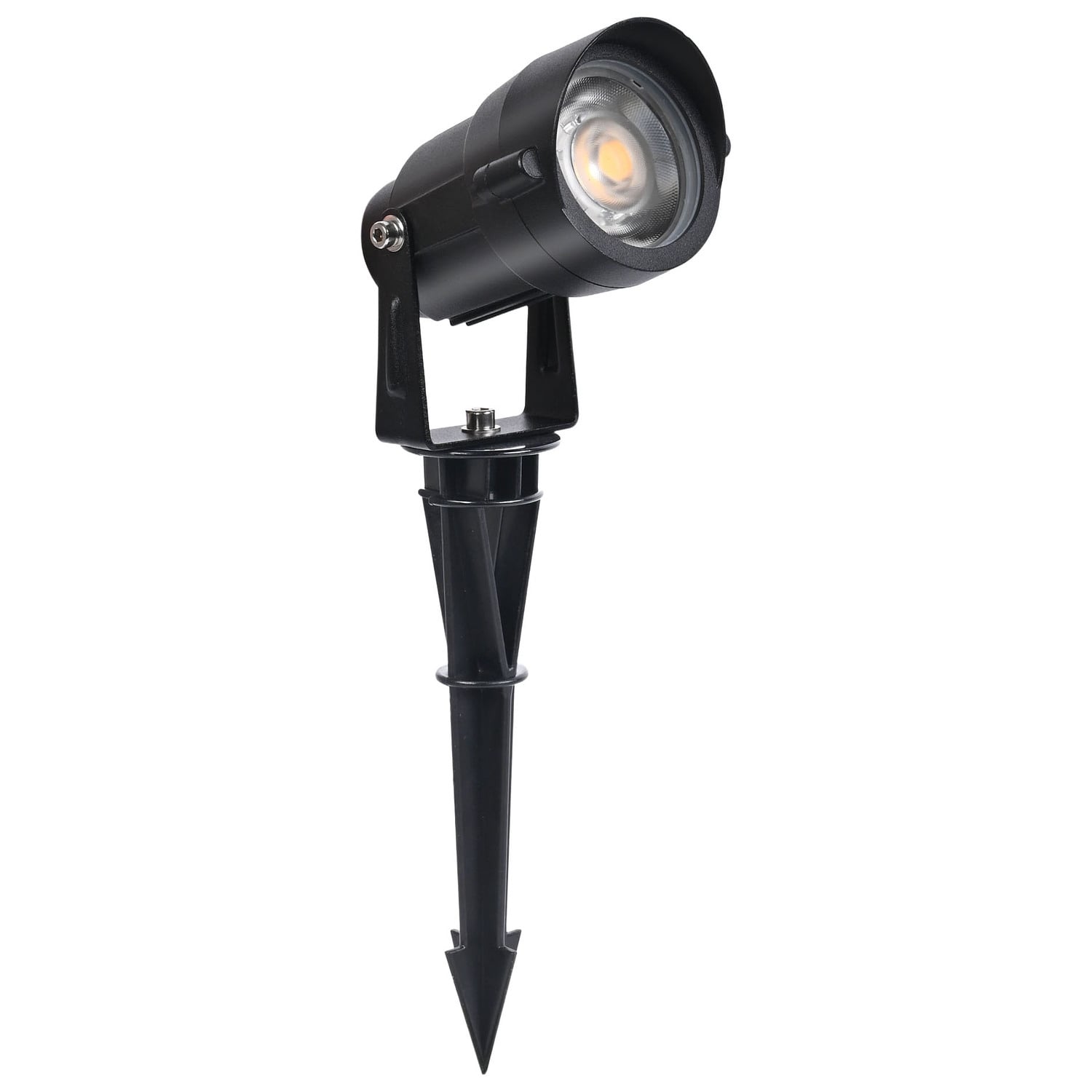 Thorn Aluminium 12W Tri-Colour Garden Spike Light