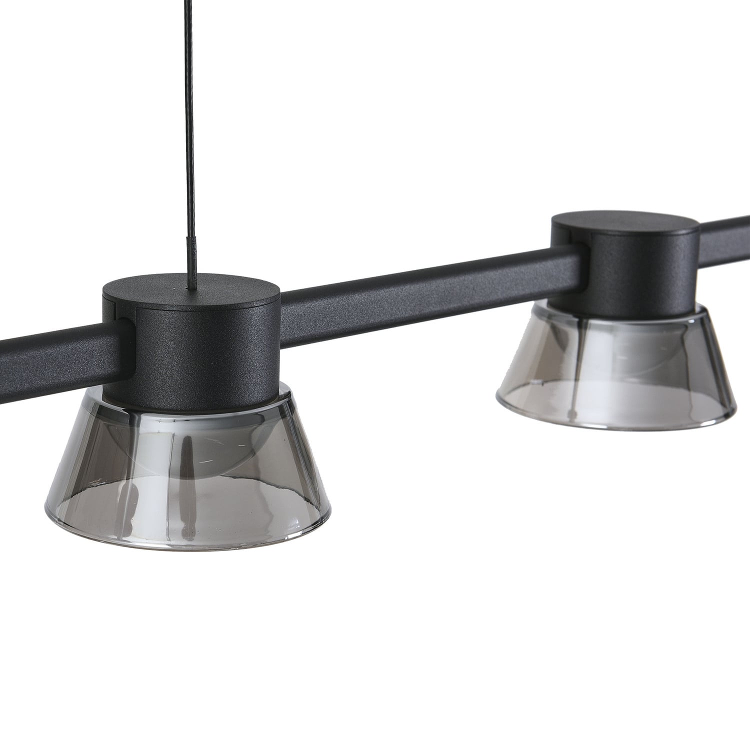 Rocket Metal Tri-Colour LED 5 Light Pendant