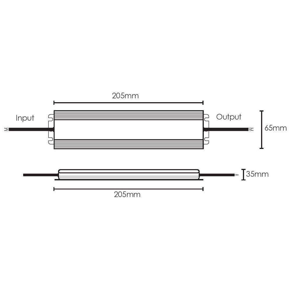 VDX 100W 12V IP67 LED Driver