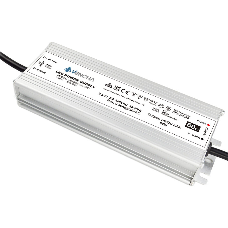 VDX 60W 24V IP67 LED Driver