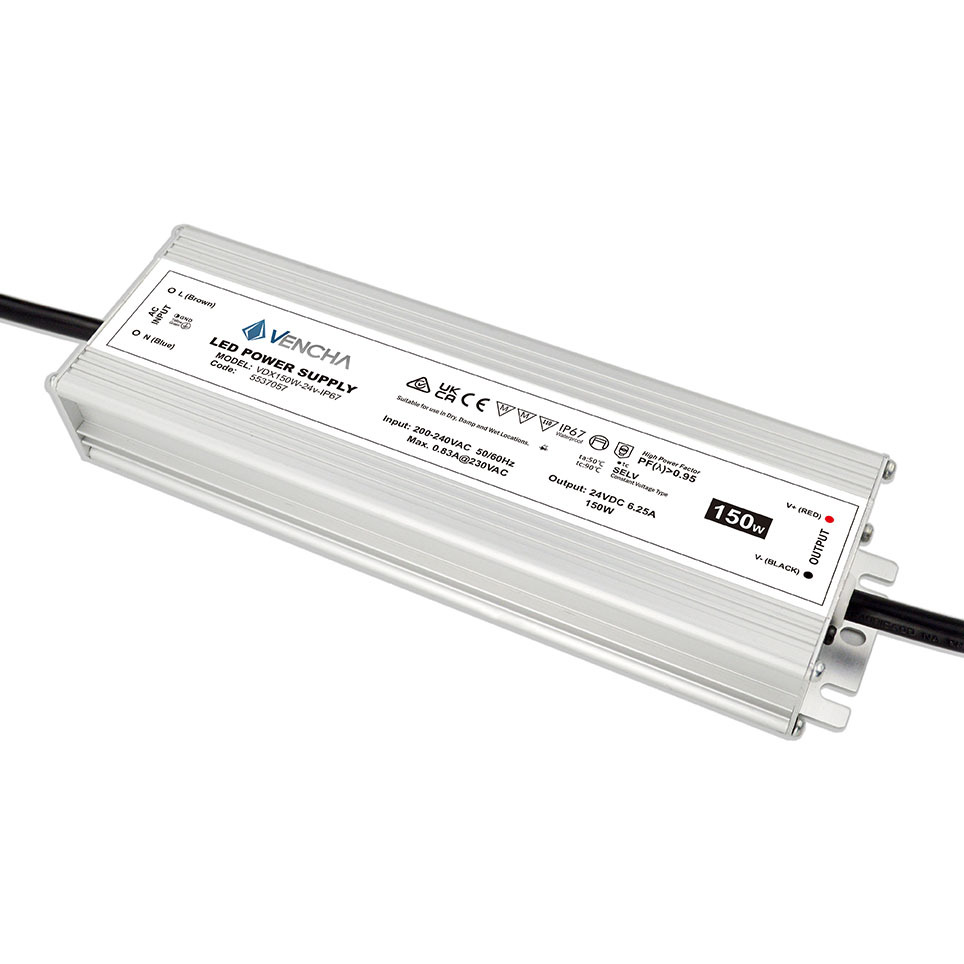 VDX 150W 24V IP67 LED Driver