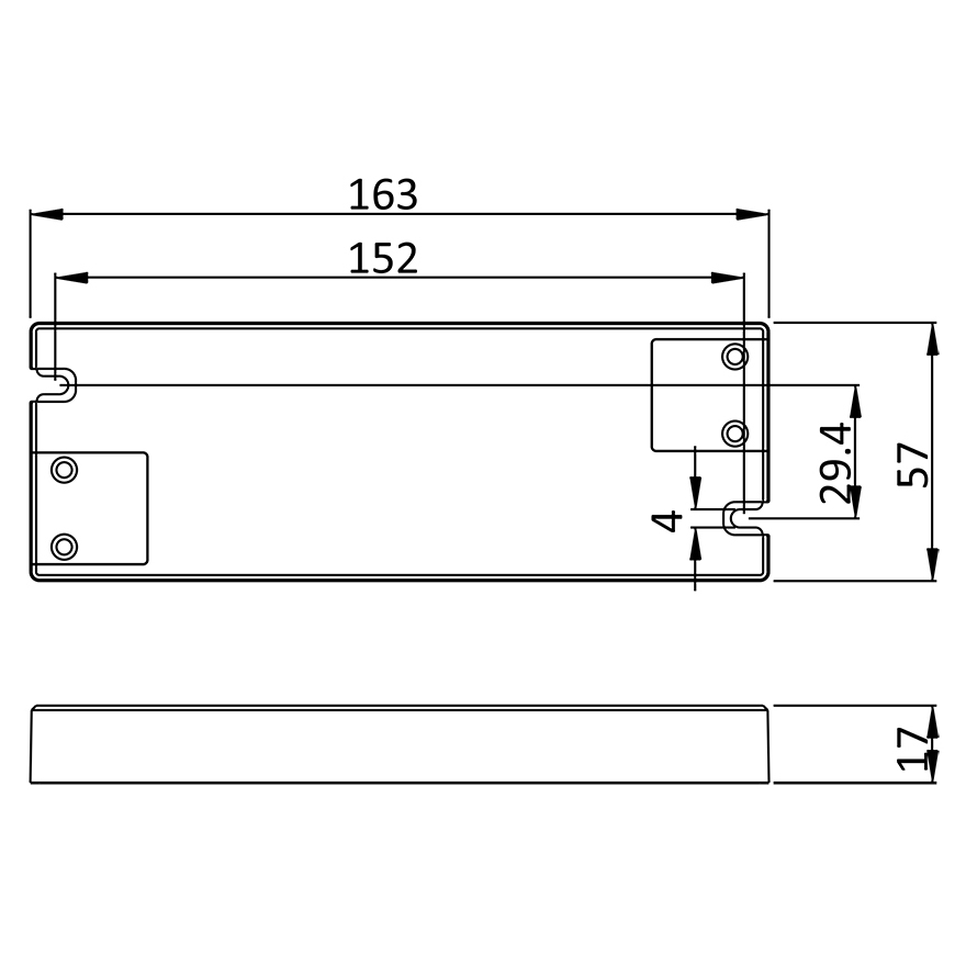 VDI 36W 12V IP20 LED Driver