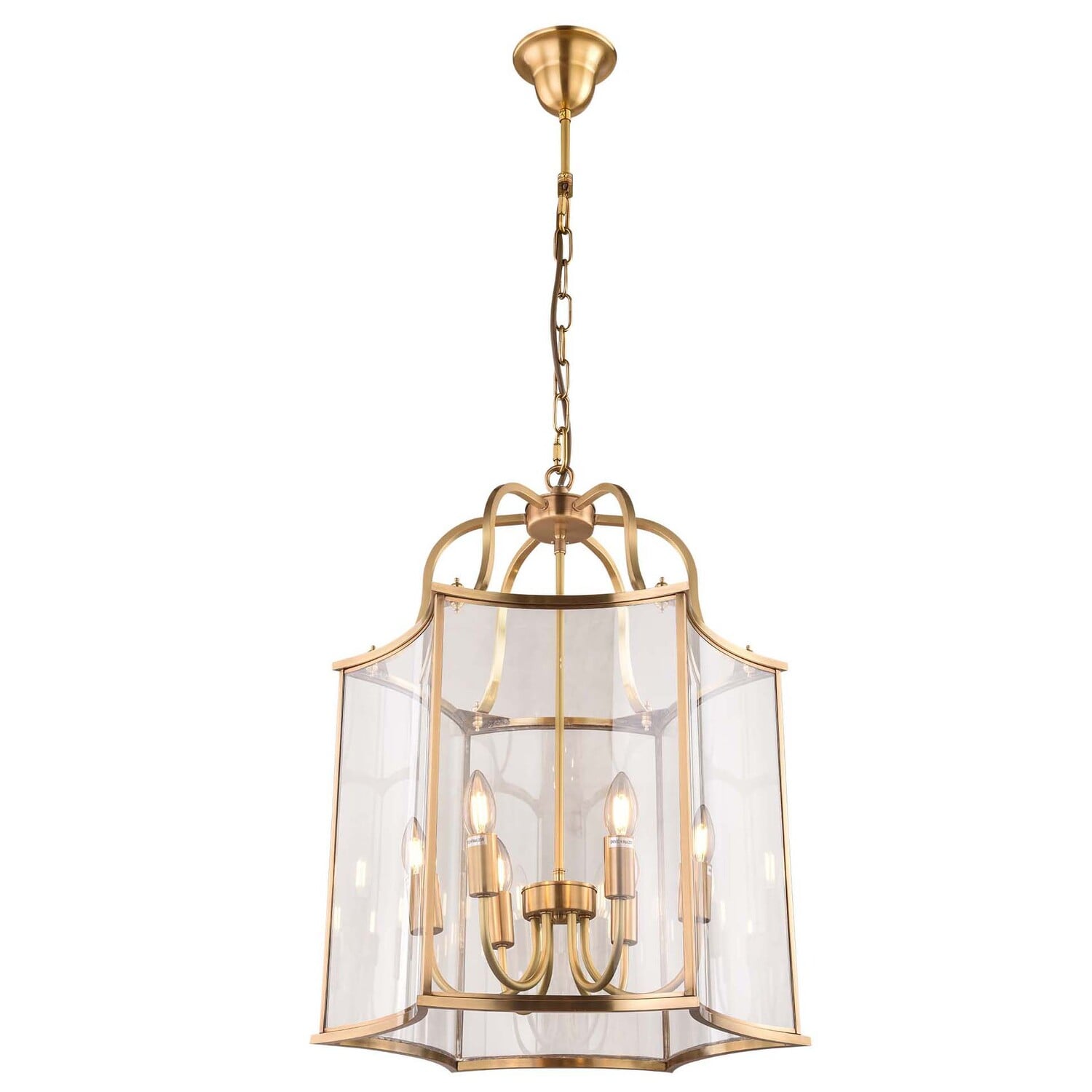 Brentwood Glass 6-Light Pendant