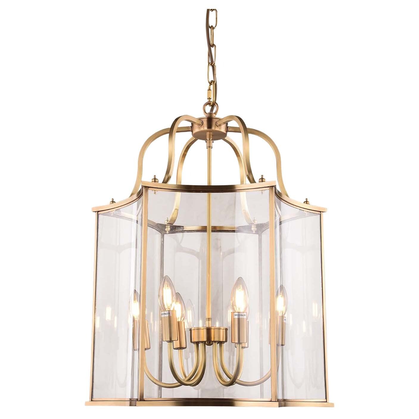 Brentwood Glass 6-Light Pendant