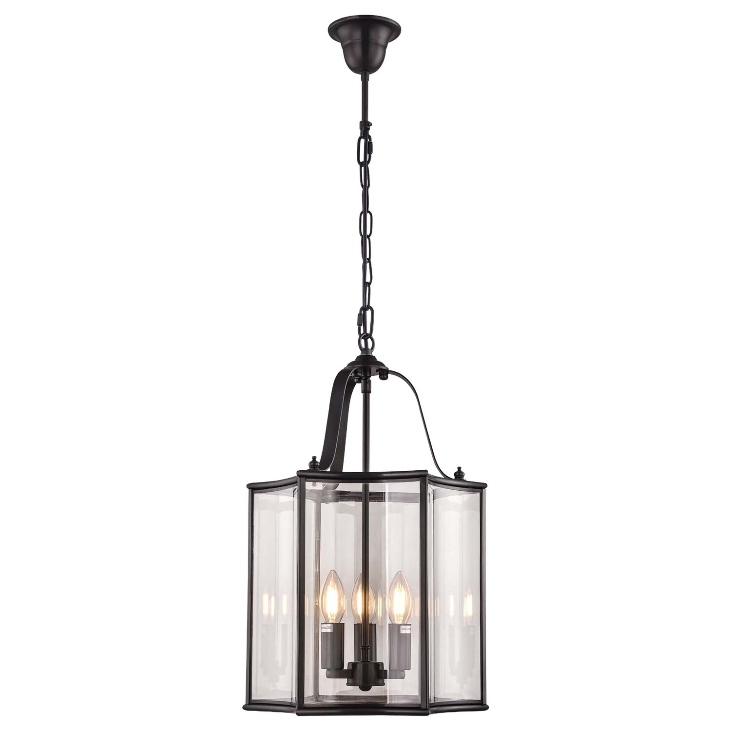 Brentwood Glass 3-Light Pendant