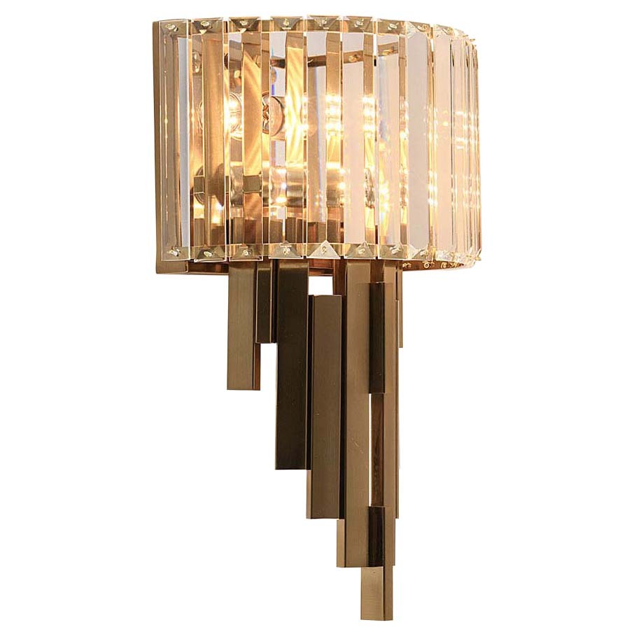 Imperiel Glass 2-Light Wall Sconce