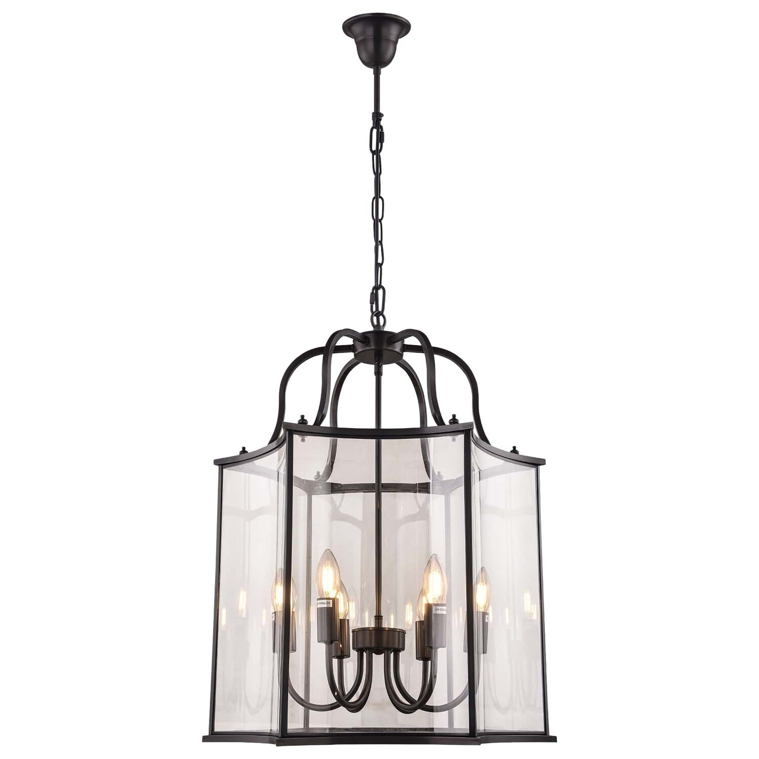Brentwood Glass 6-Light Pendant