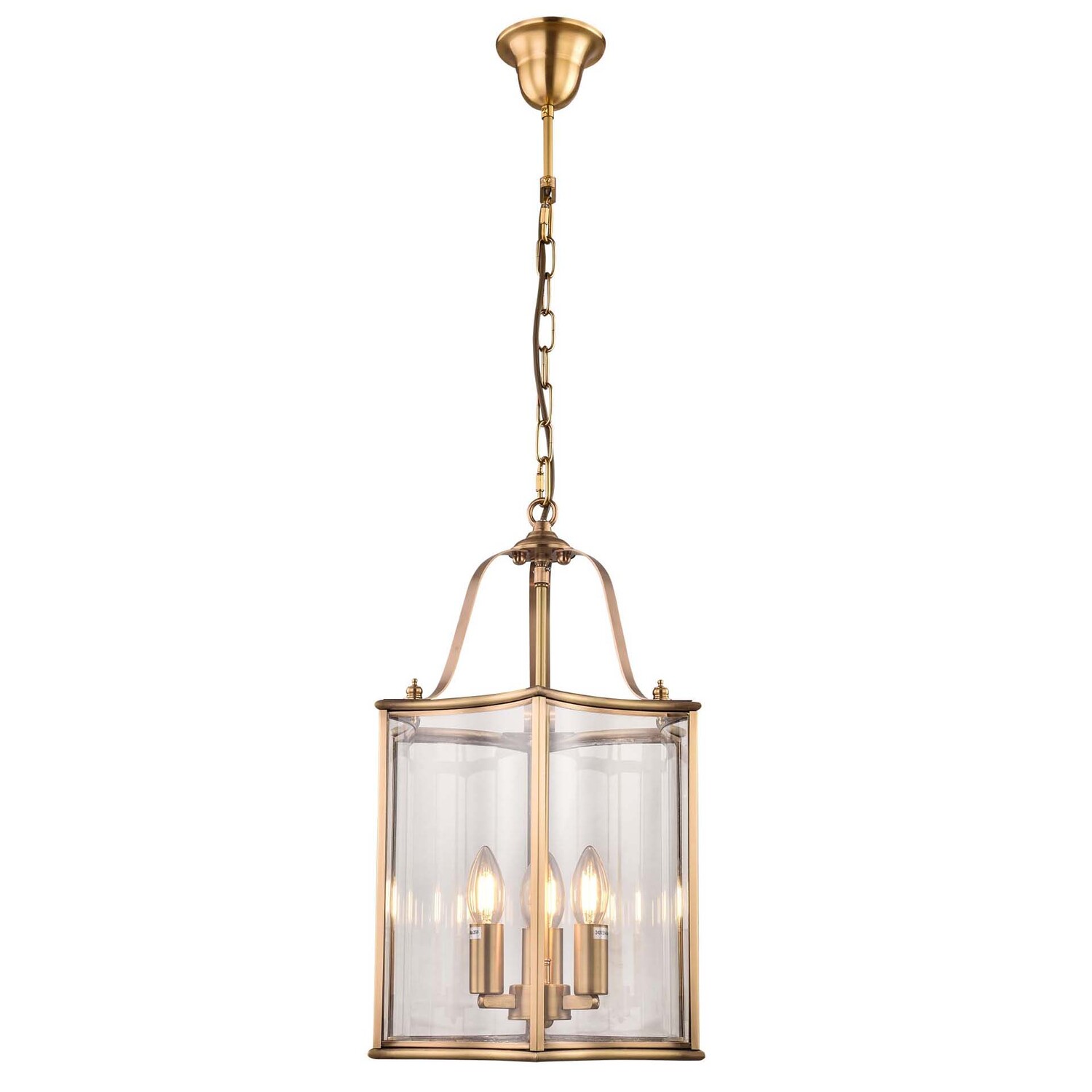 Brentwood Glass 3-Light Pendant