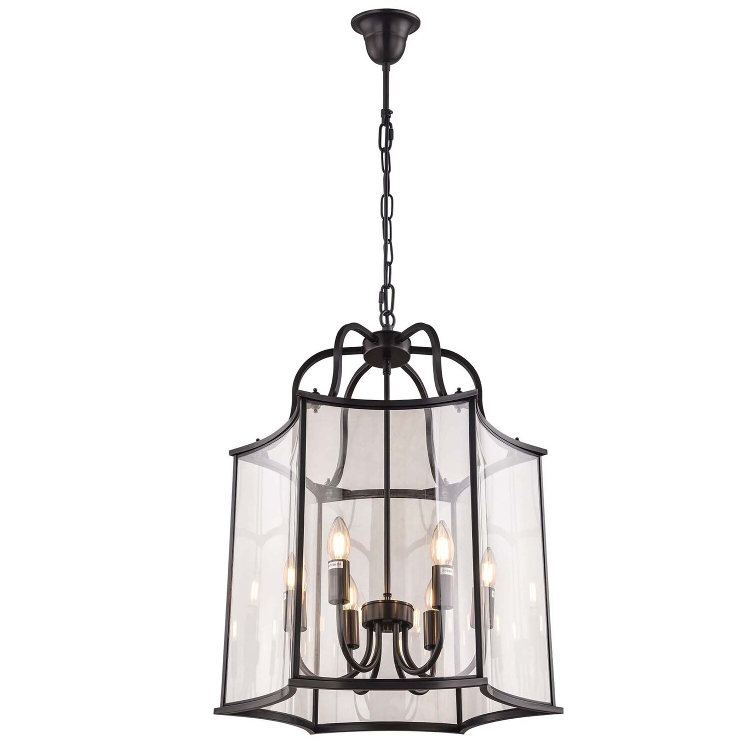 Brentwood Glass 6-Light Pendant