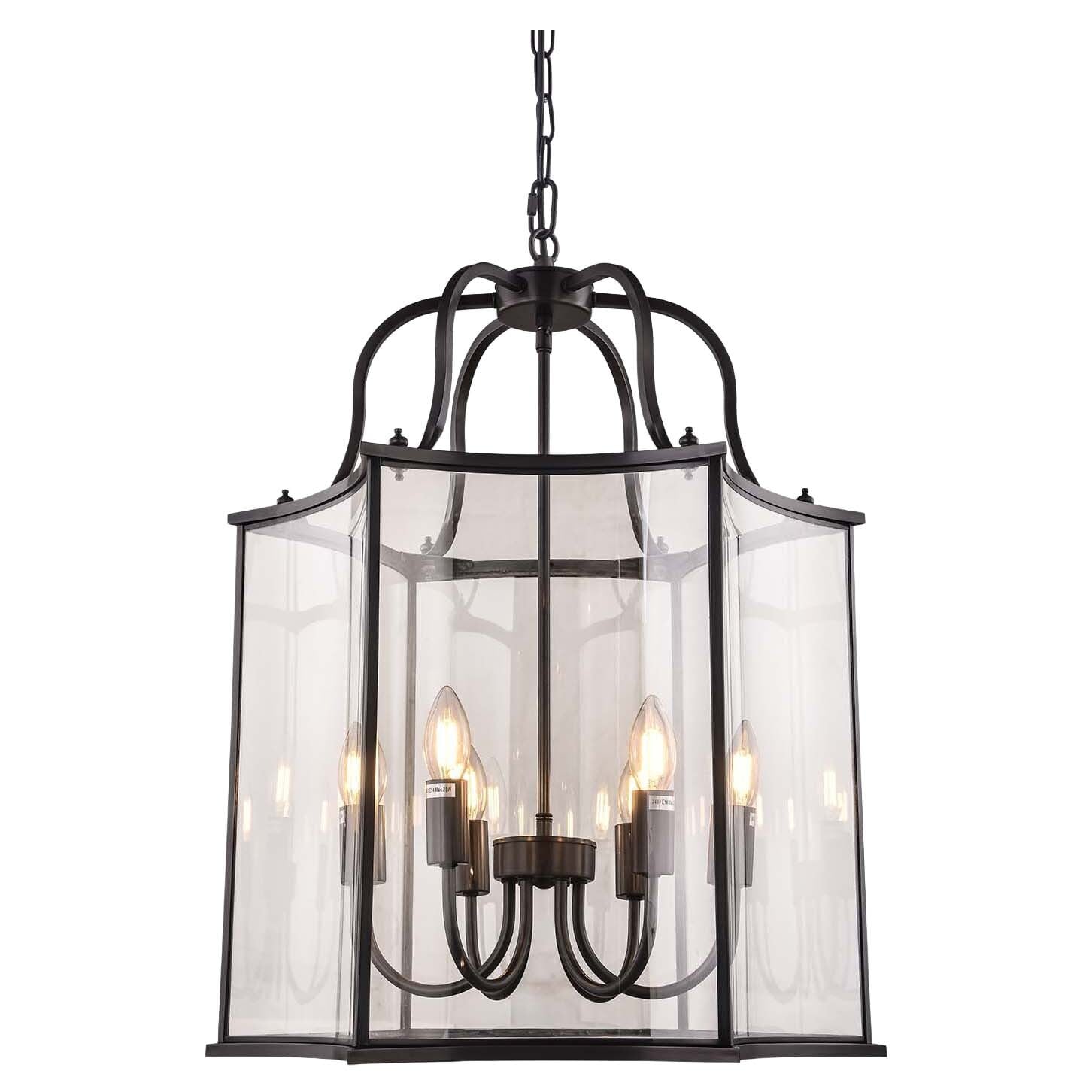 Brentwood Glass 6-Light Pendant