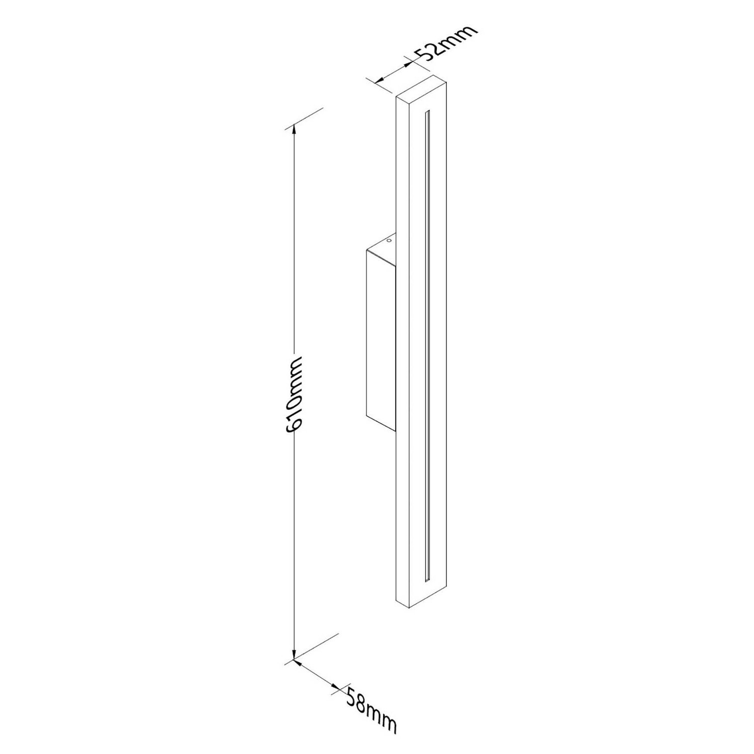 Edgar Aluminium Outdoor Wall Light