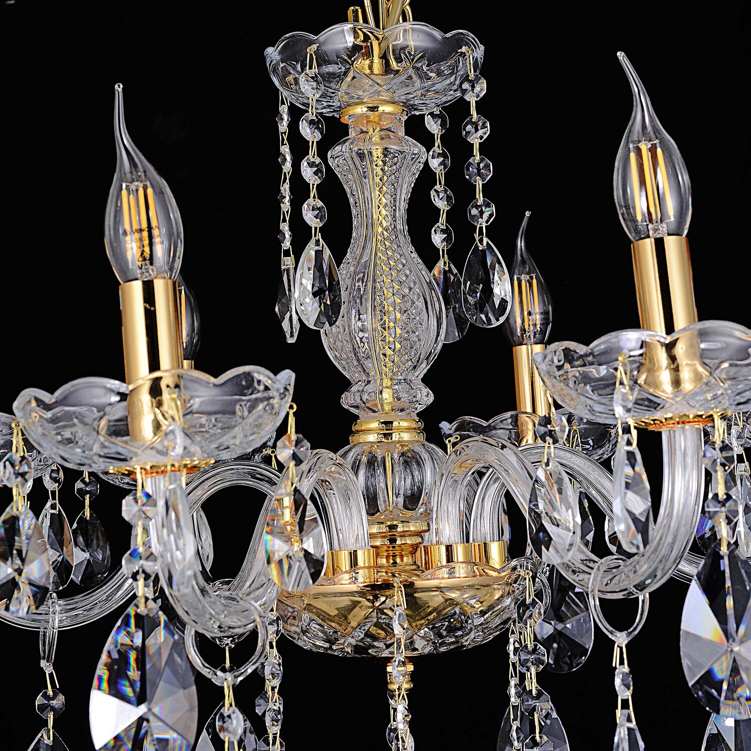 Bromley Crystal 6-Light Chandelier
