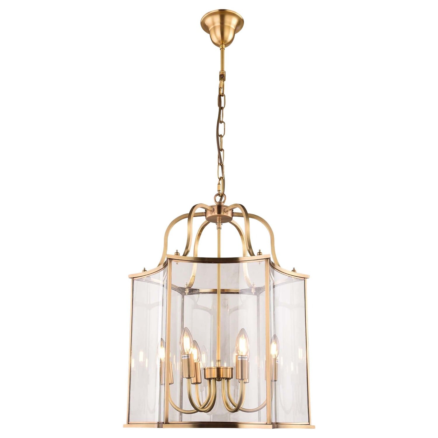 Brentwood Glass 6-Light Pendant