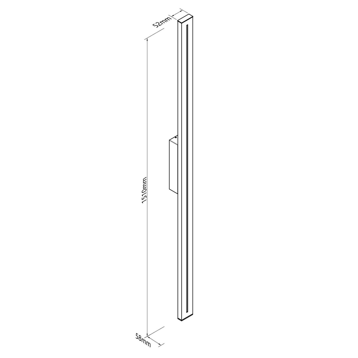 Edgar Aluminium Outdoor Wall Light