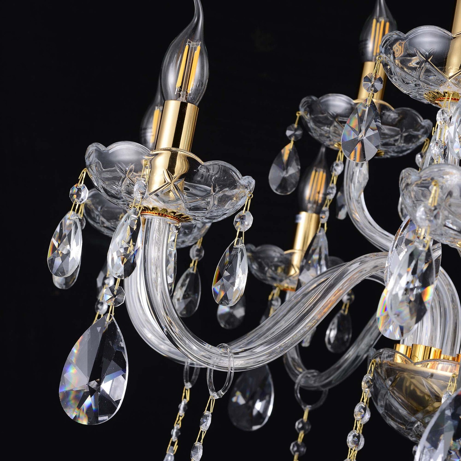 Bromley Crystal 12-Light Chandelier
