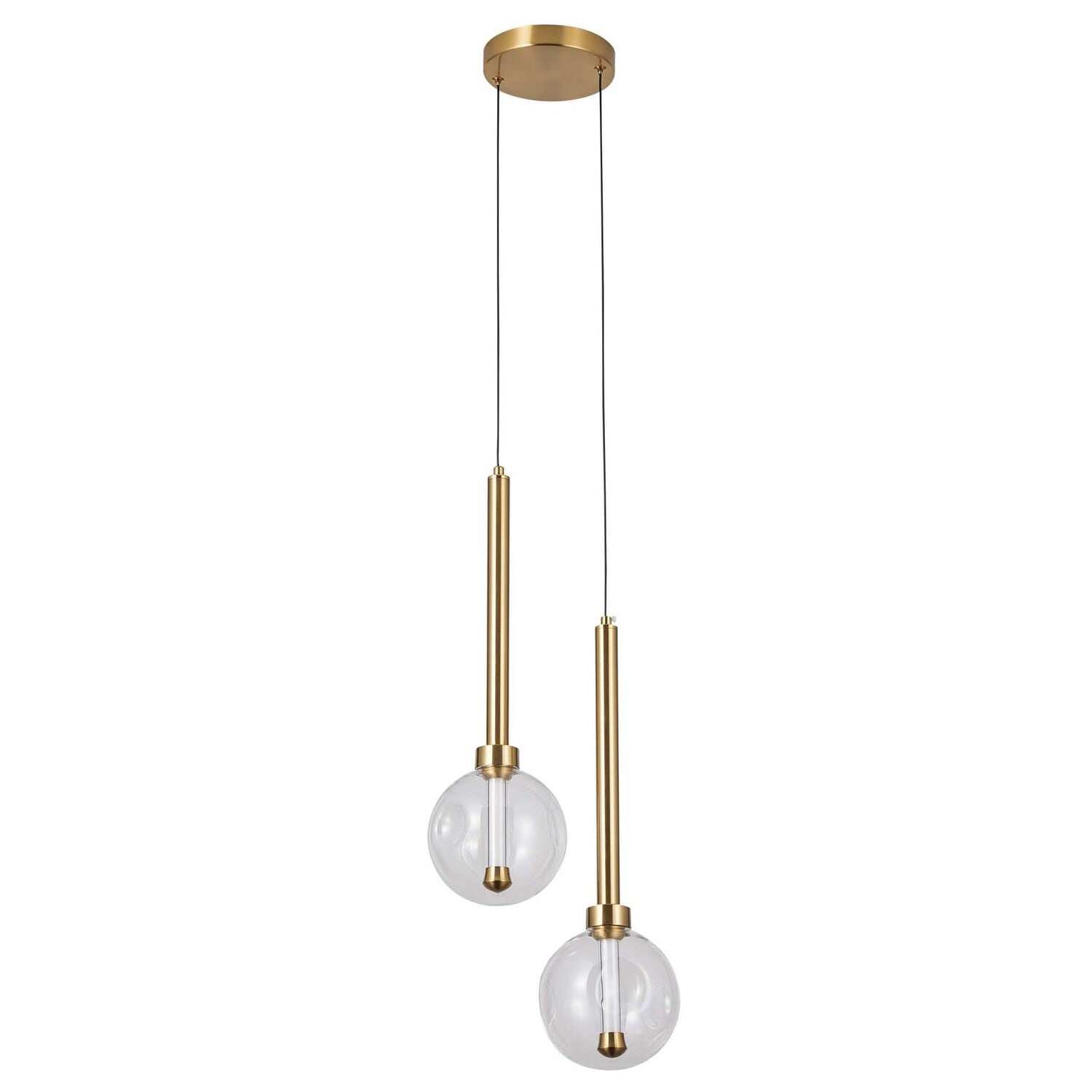 Meteor Glass LED 2-Light Pendant