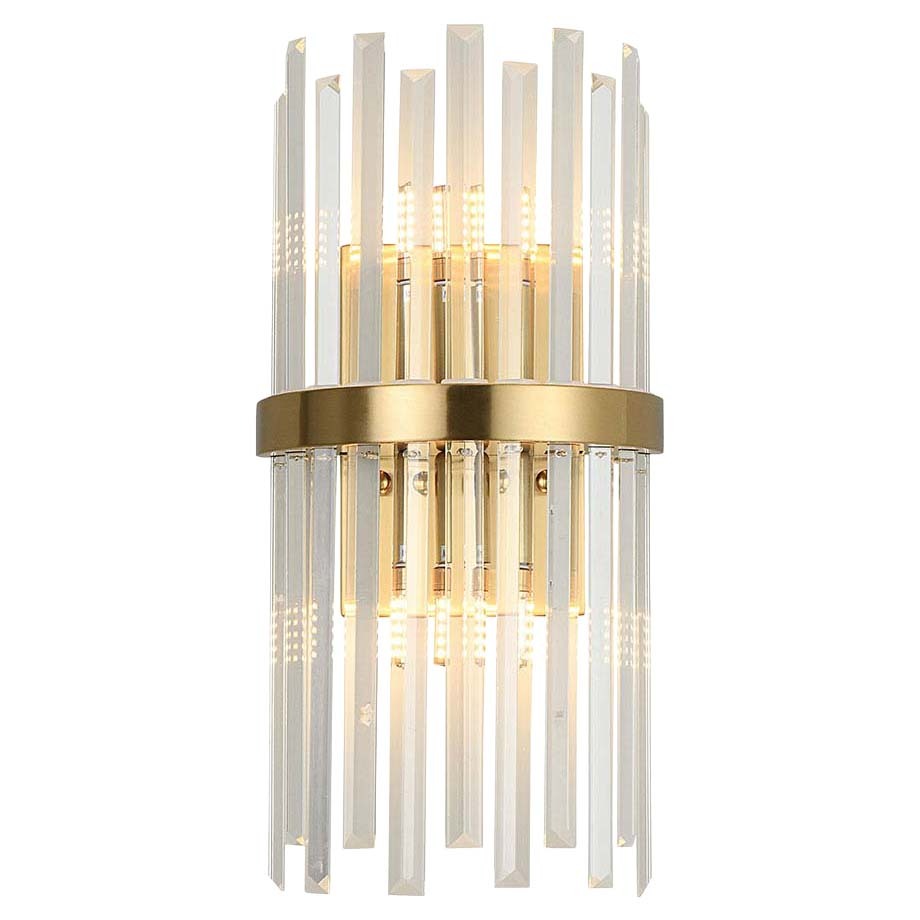 Oxford Glass 2-Light Wall Sconce