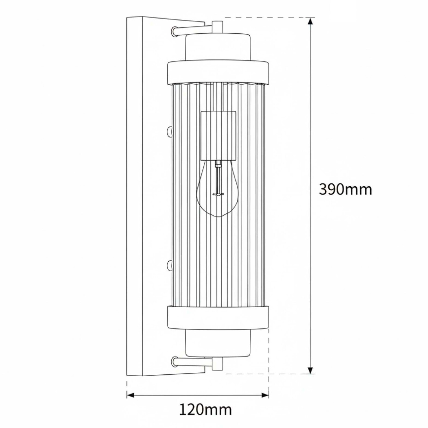 Cambridge Metal Wall Sconce