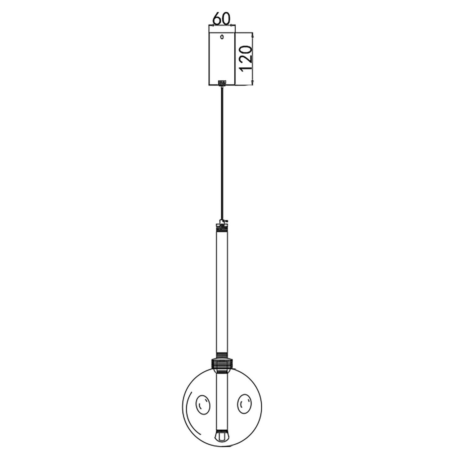 Meteor Glass LED Pendant Light
