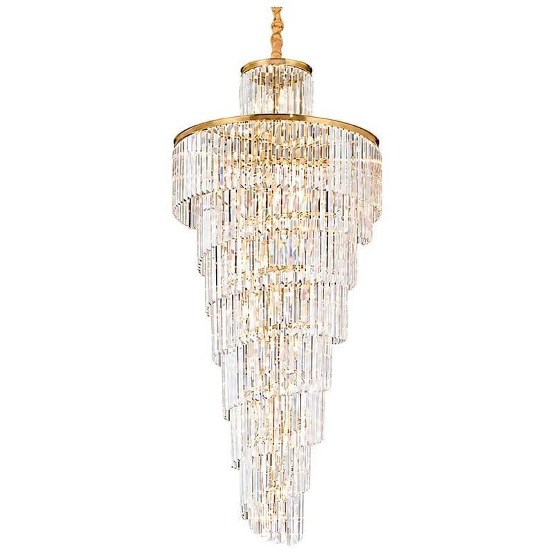 Chanel Crystal 215cm Spiral Chandelier