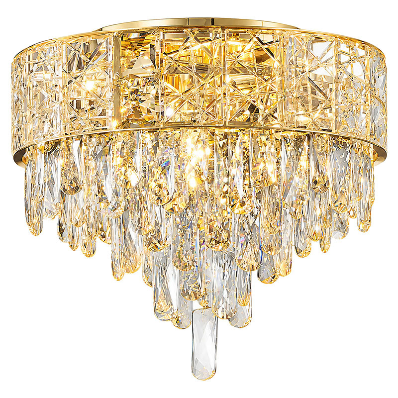 Finley Crystal 6-Light Flush Mount Ceiling Light