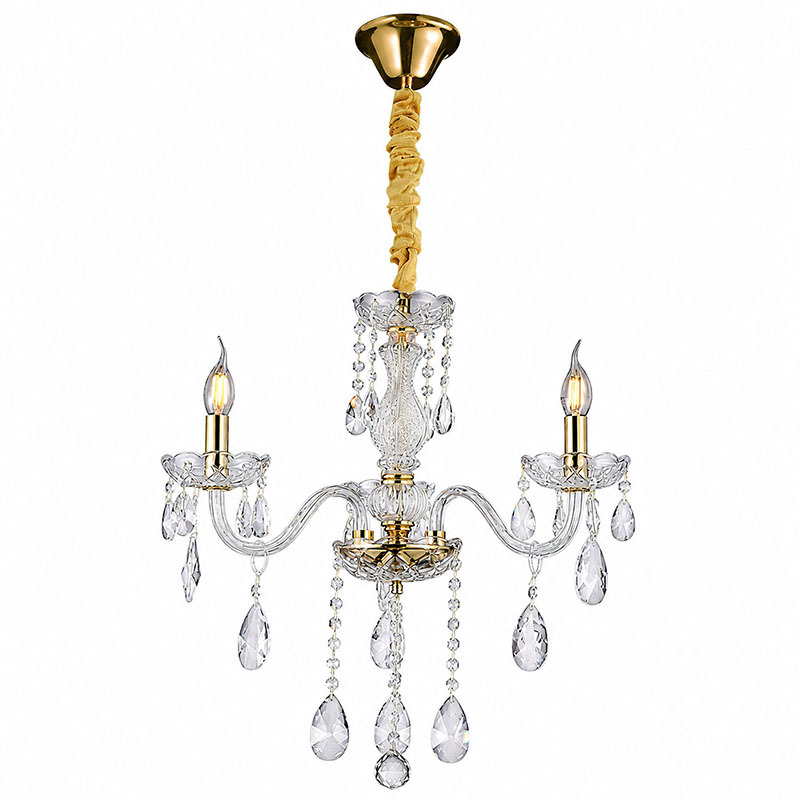 Bromley Crystal 3-Light Chandelier