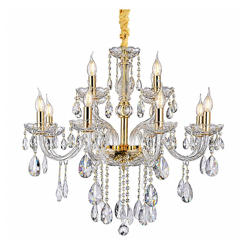 Bromley Crystal 12-Light Chandelier
